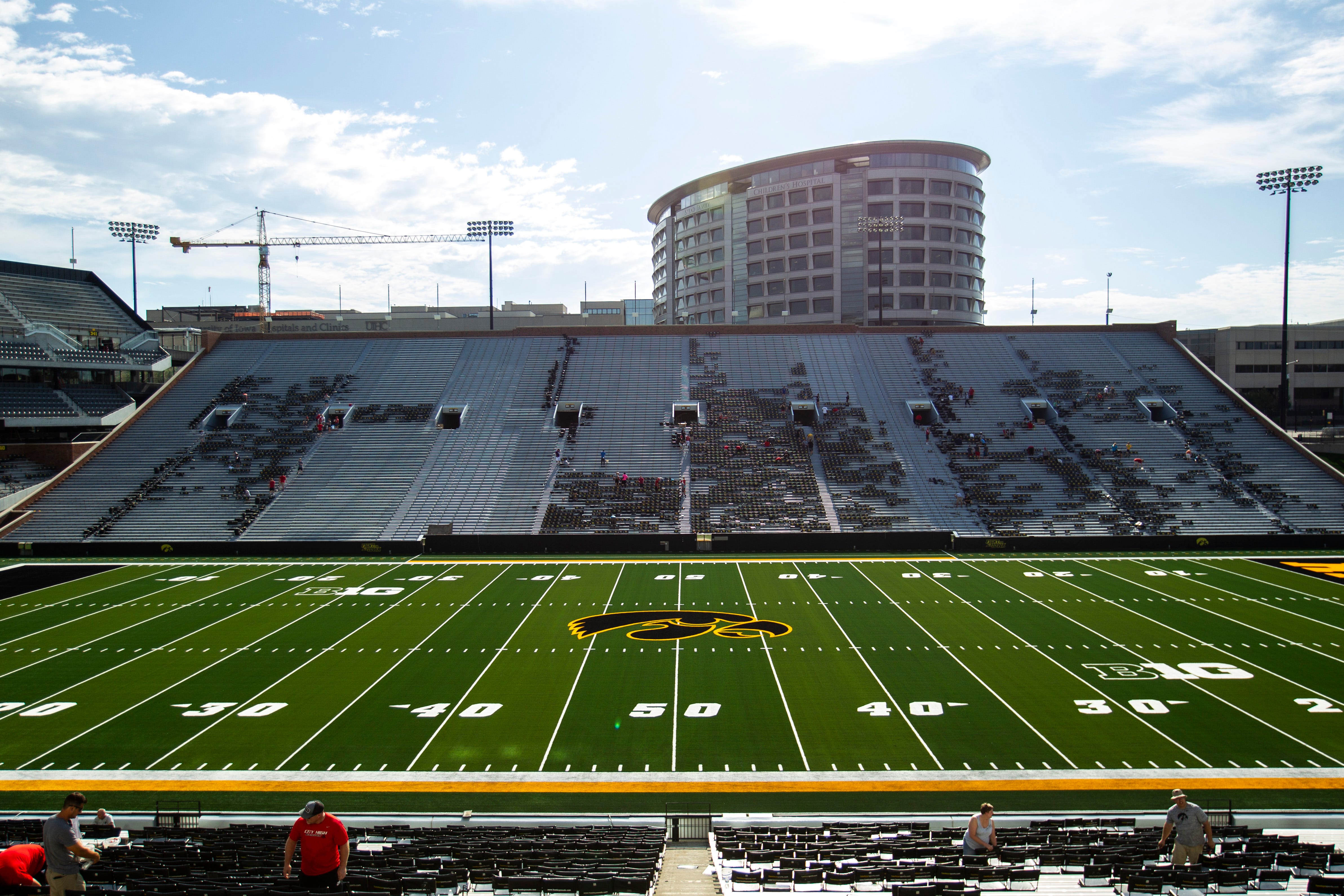 Iowa Black And Gold Game Seating Chart