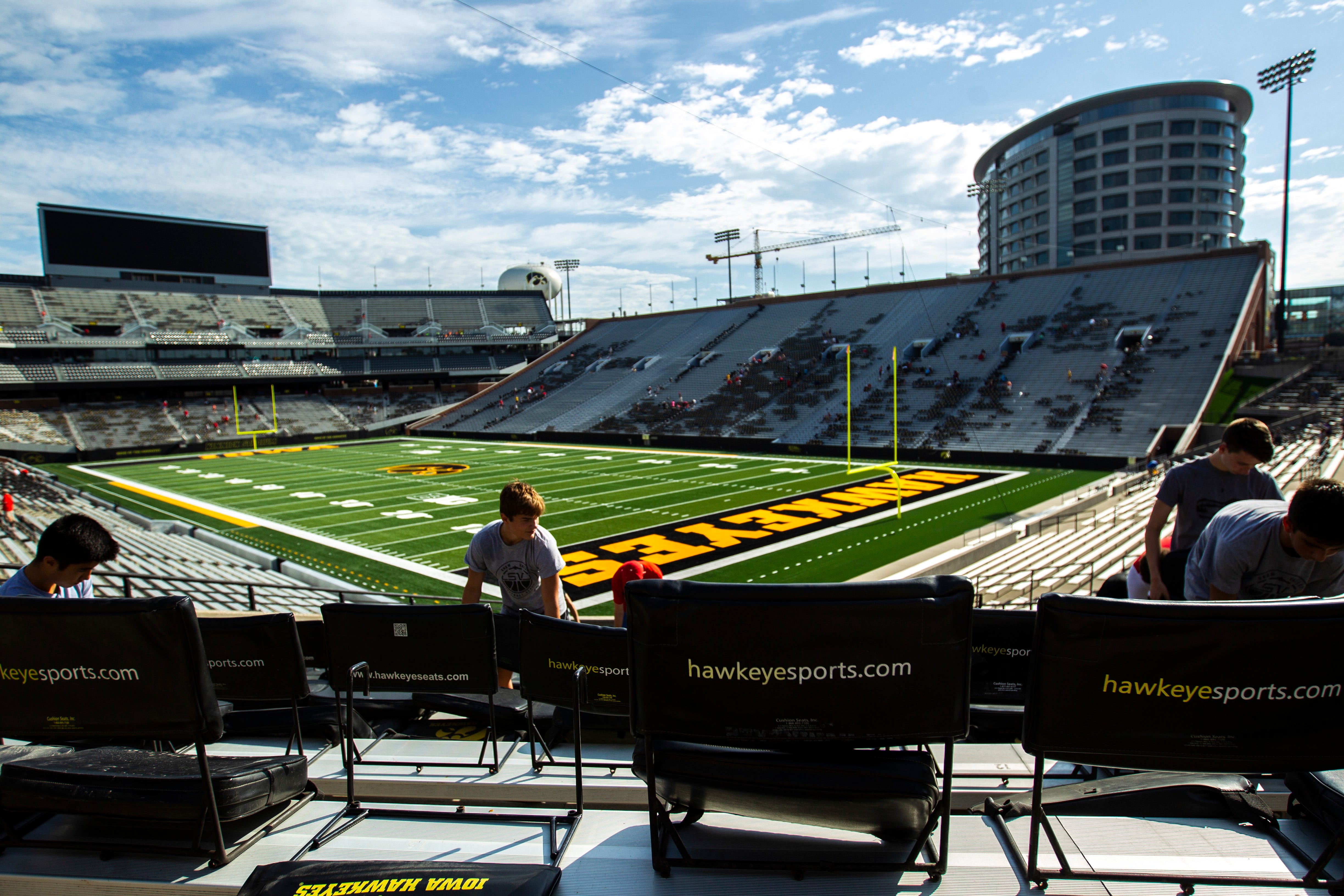 Iowa Black And Gold Game Seating Chart