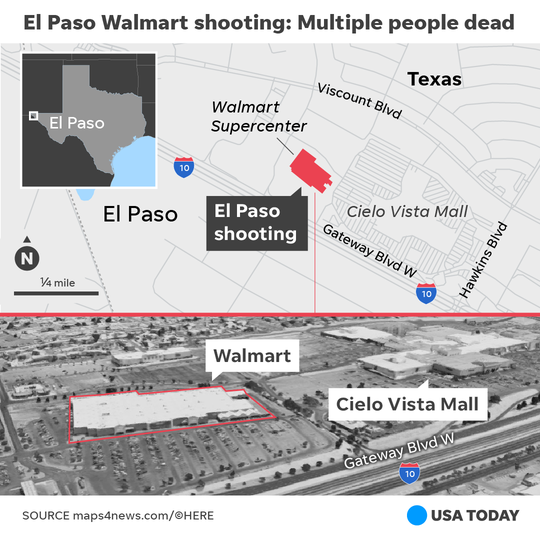 El Paso shooting at Walmart