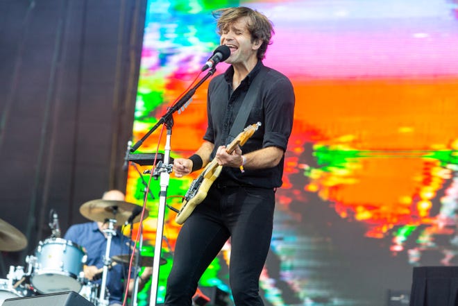 Ben Gibbard of Death Cab for Cutie performs at Lollapalooza 2019 in Grant Park on August 2, 2019 in Chicago.