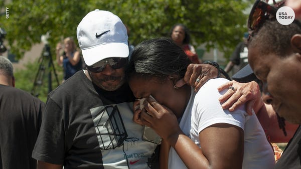 At least nine people were killed and dozens were...