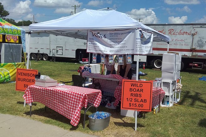 A Wisconsin businessman has sued the Delaware State Fair over its decision to shut down his food tent there last month.