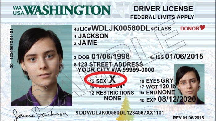 Nonbinary Gender X Ids Momentum Grows Transgender Advocates Say