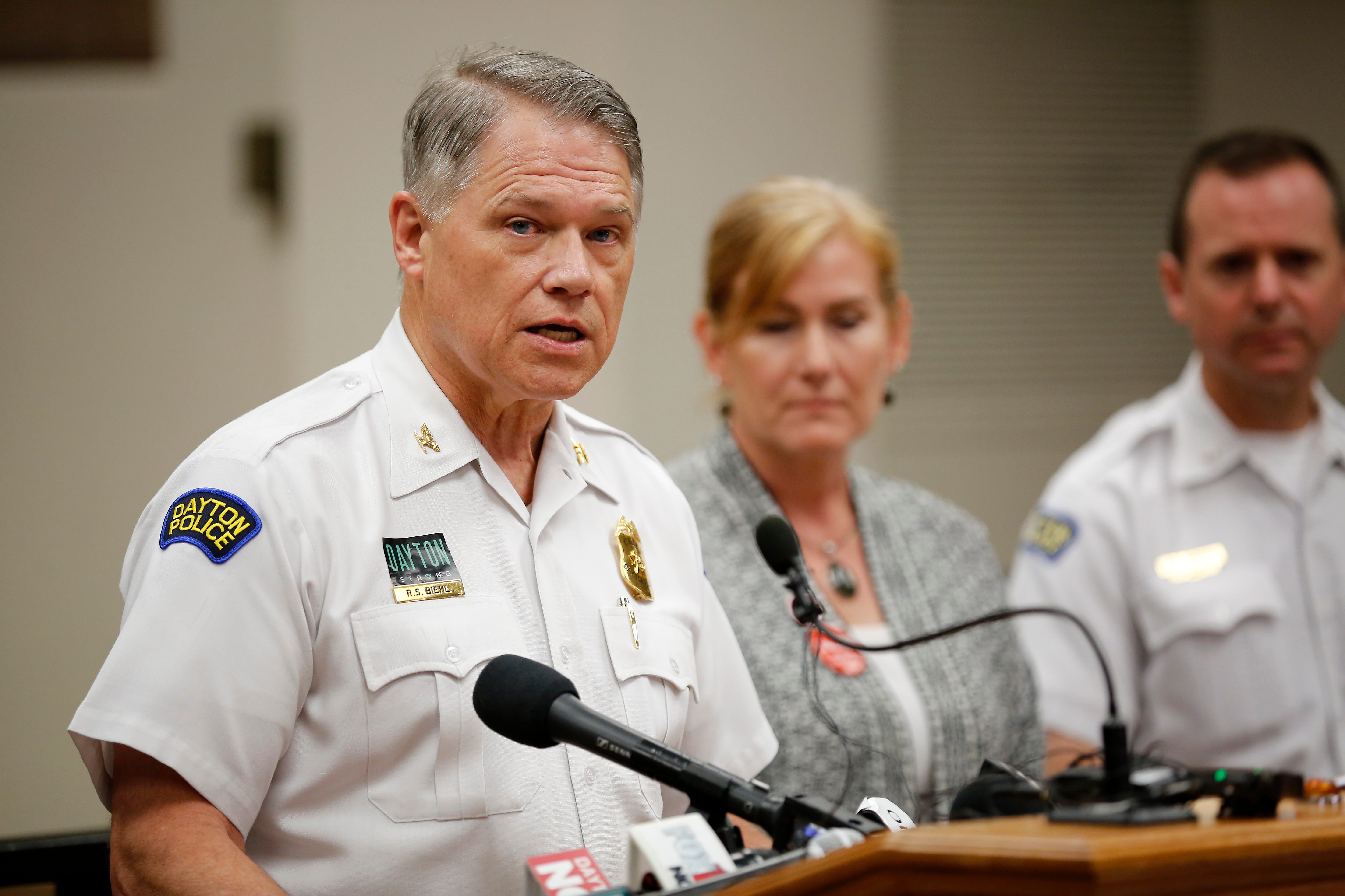 Dayton Shooting Dayton Chief Richard Biehl Elder Grad Cincinnati Police Department Leader