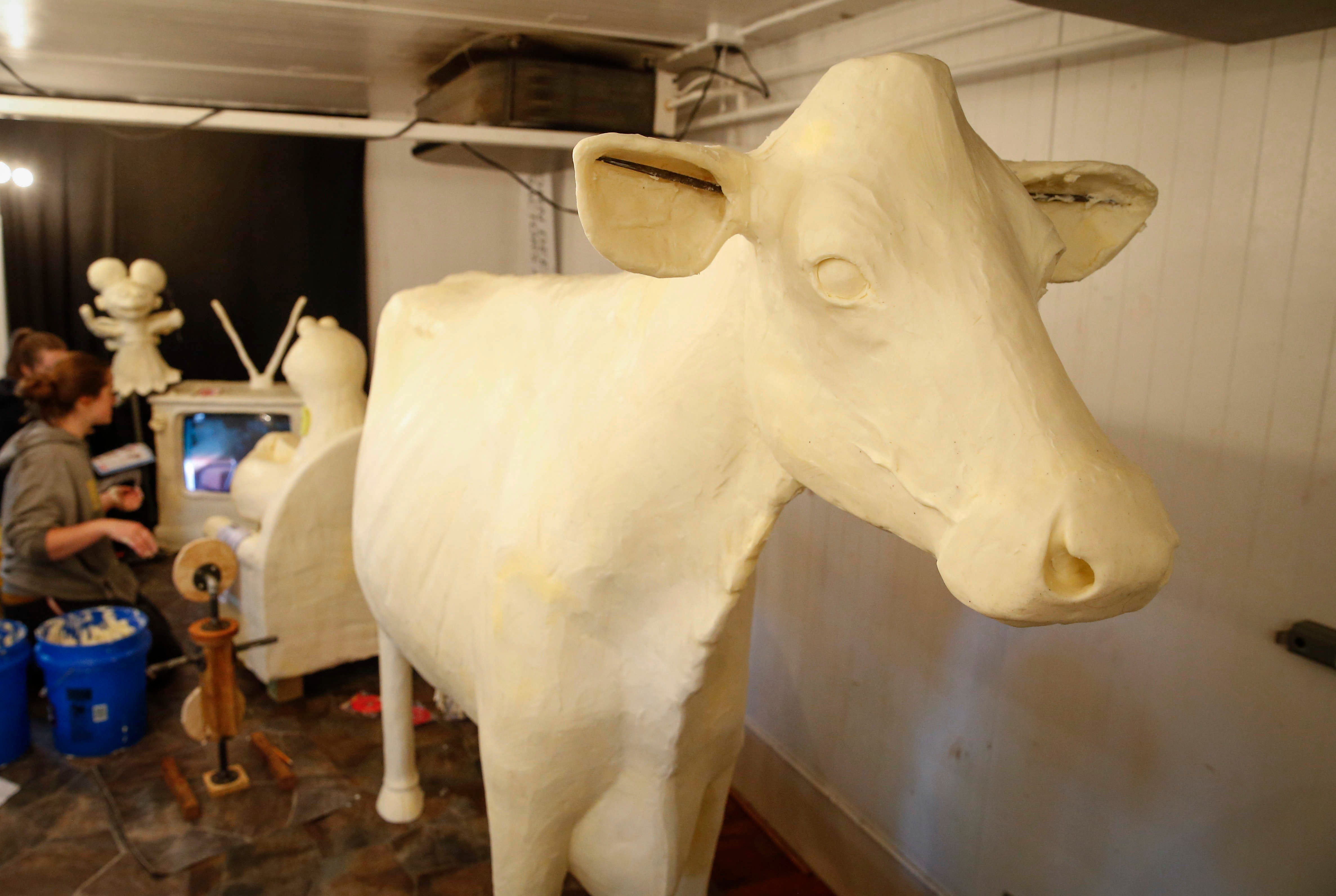 Iowa State Fair Butter Sculptures 2024 Marje Shandra