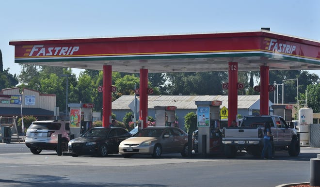 Farmersville Fastrip on Visalia Road boasts the state's cheapest gas prices at $2.81 cash per gallon as of Aug. 7, 2019.