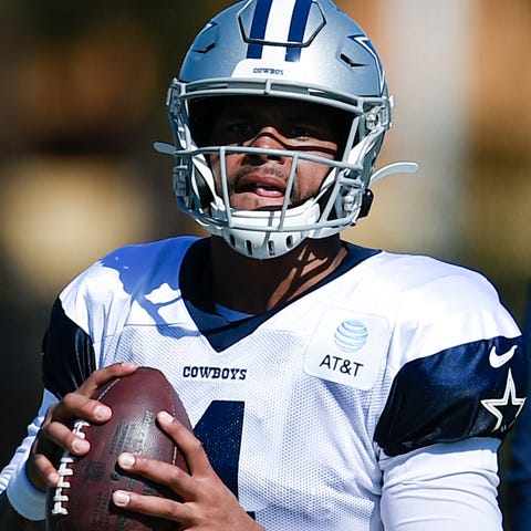Dak Prescott is entering his fourth season with...