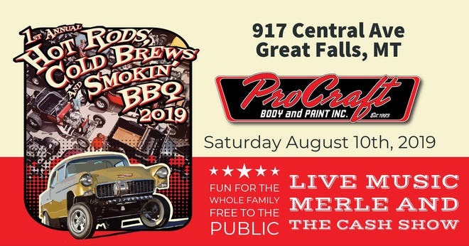 The first-ever Hot Rods, Cold Brews and Smokin' BBQ is this Saturday, August 10