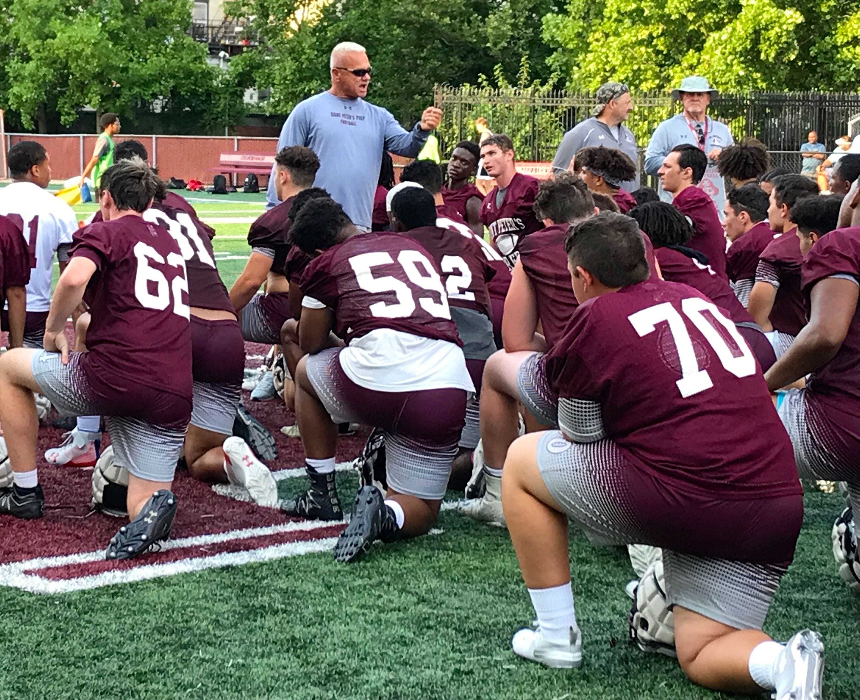Rich Hansen Keeps St Peter S Prep Nj Football On The Go