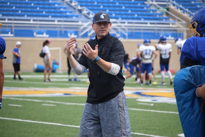 Brian Bergstrom will share defensive coordinator duties with Jimmy Rogers for South Dakota State