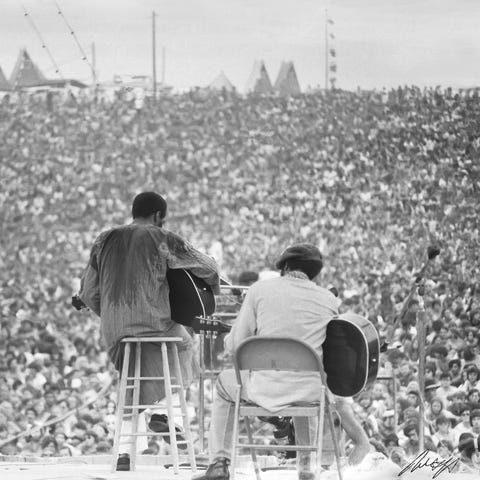 This August, 1969 photo shows Richie Havens as he 