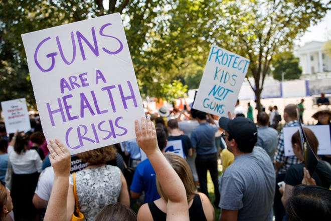 A protest in August in Washington, D.C.