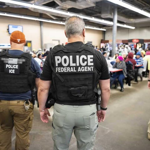 A handout photo made available by the US...