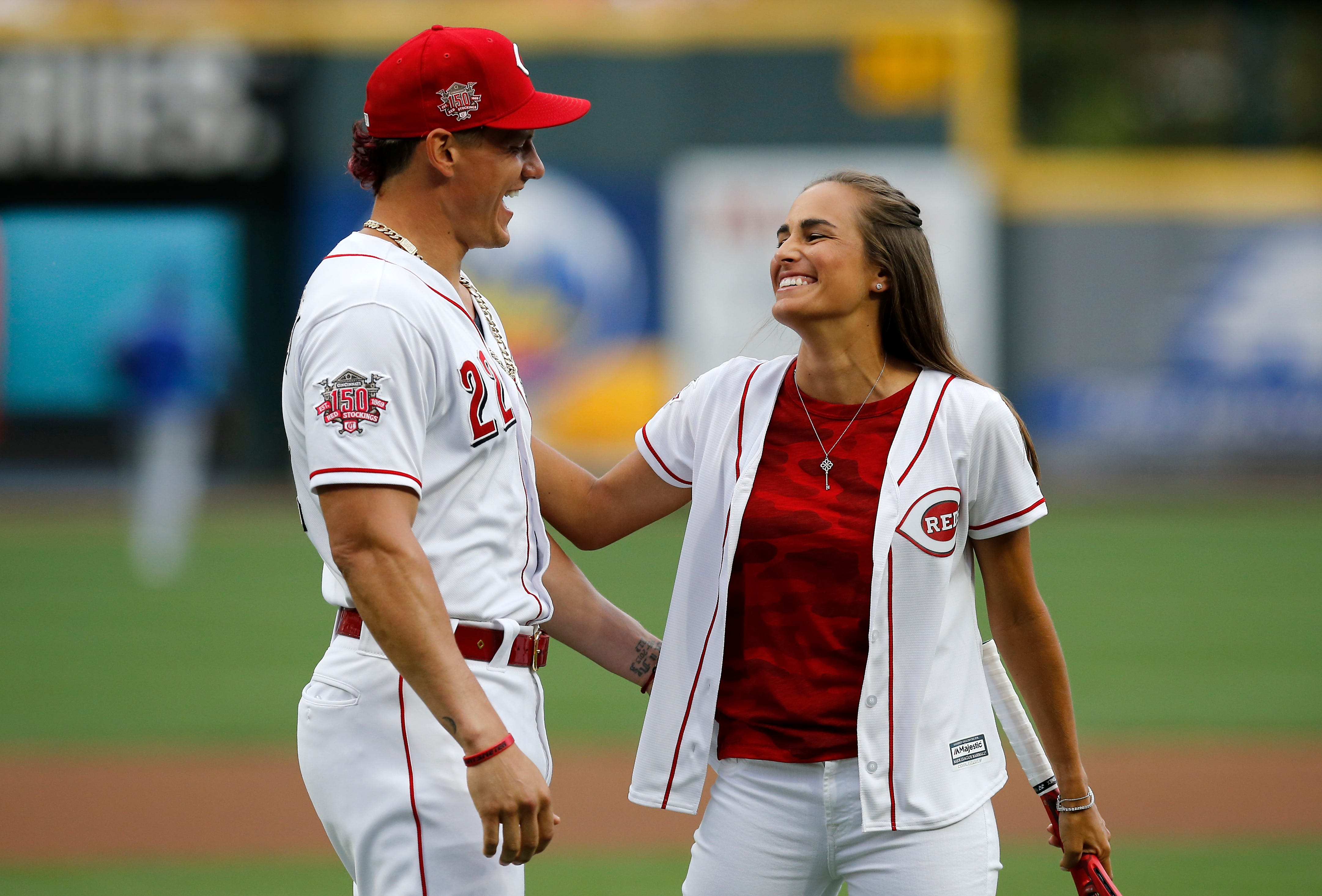 derek dietrich reds jersey