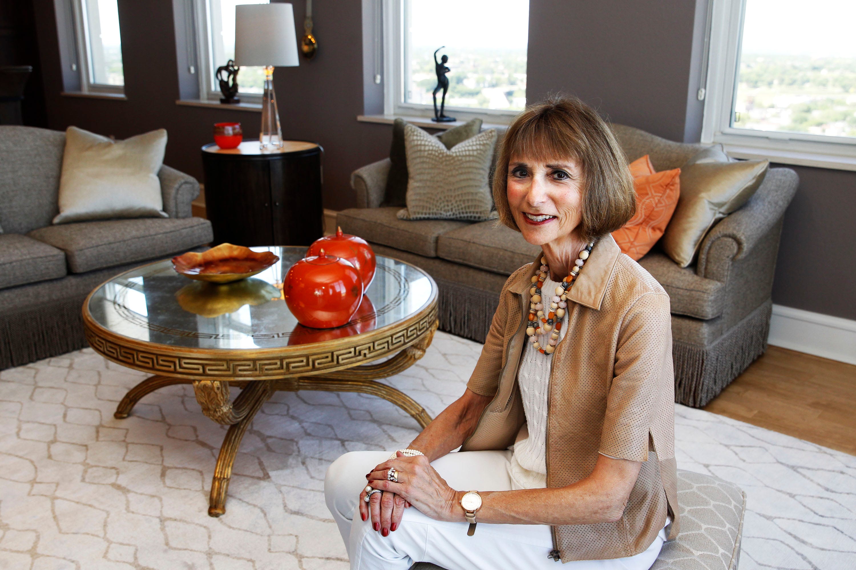 Spacious east side Milwaukee condo was perfect place to display their art