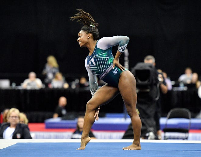 Gymnastics Continues Simone Biles Back For Night Two Of Championships