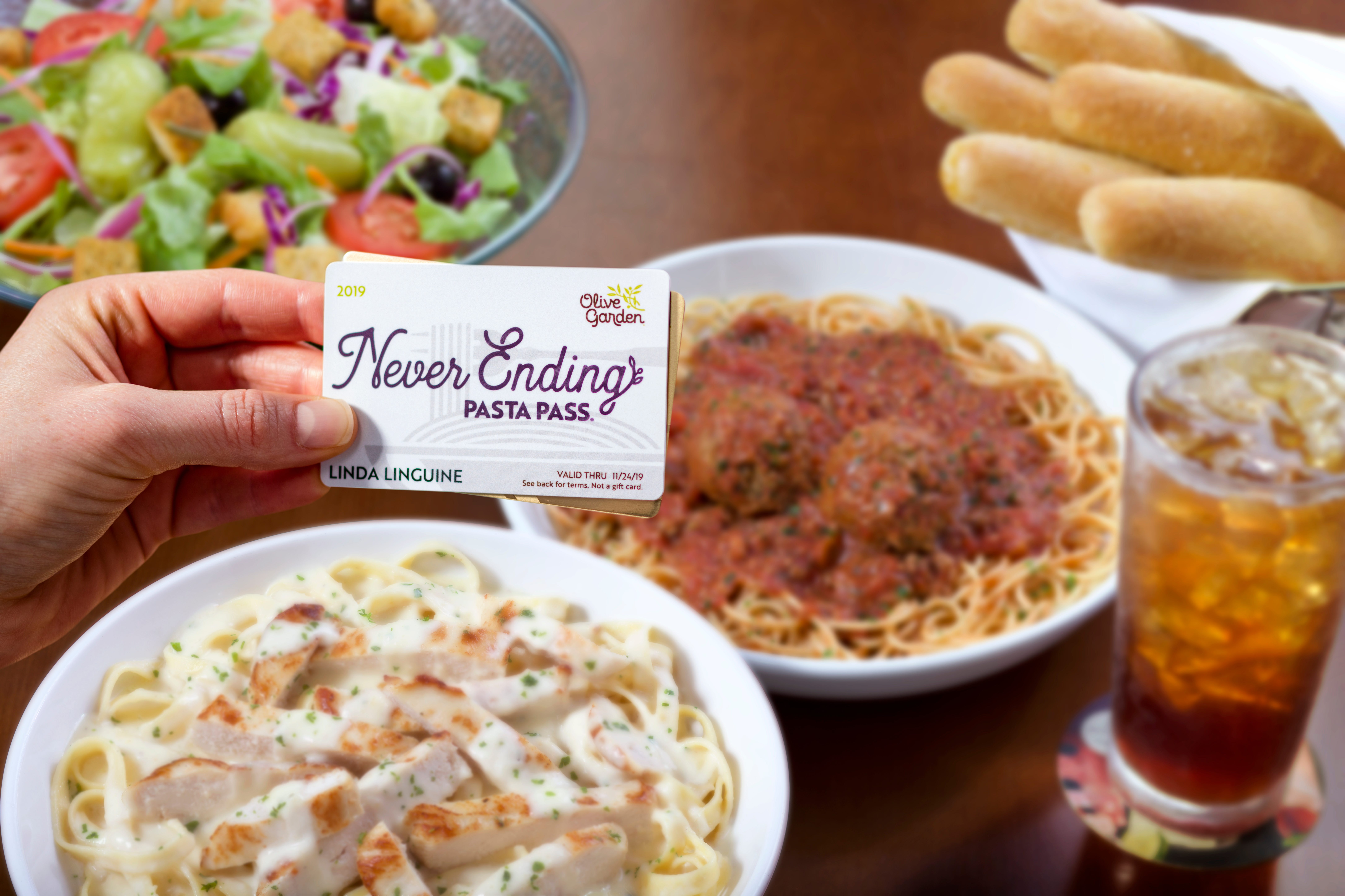 Olive Garden Pasta Pass 2019 How To Get A Lifetime Of Unlimited Pasta