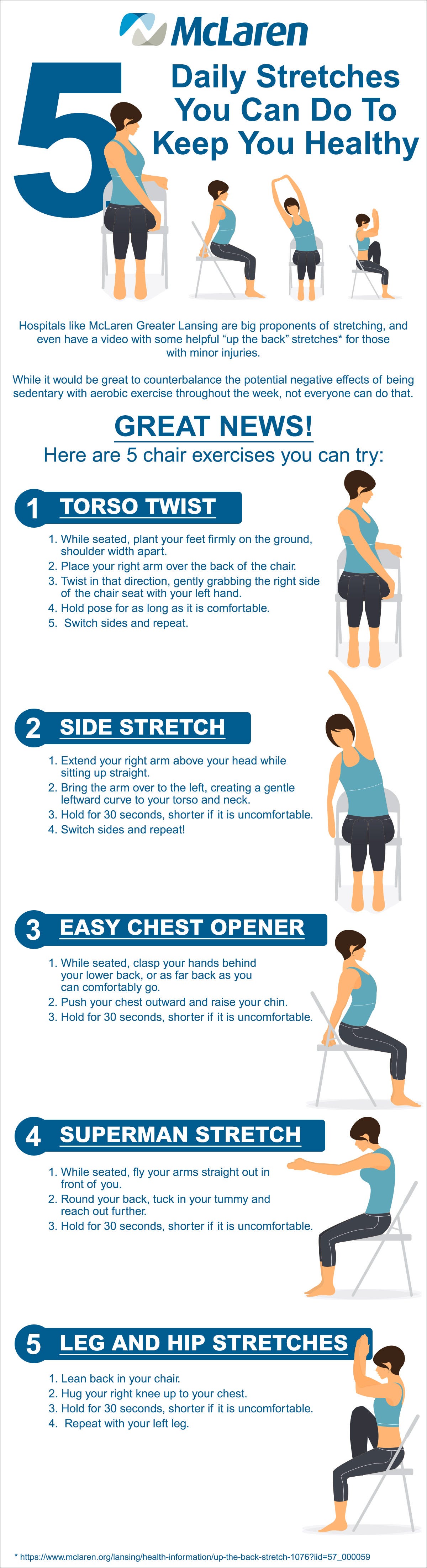 Low-intensity stretching exercises