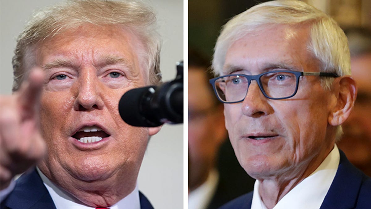 Tony Evers opposes efforts to block Donald Trump from Wisconsin ballot
