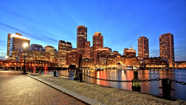 3. Boston: The smallest of the top five best...