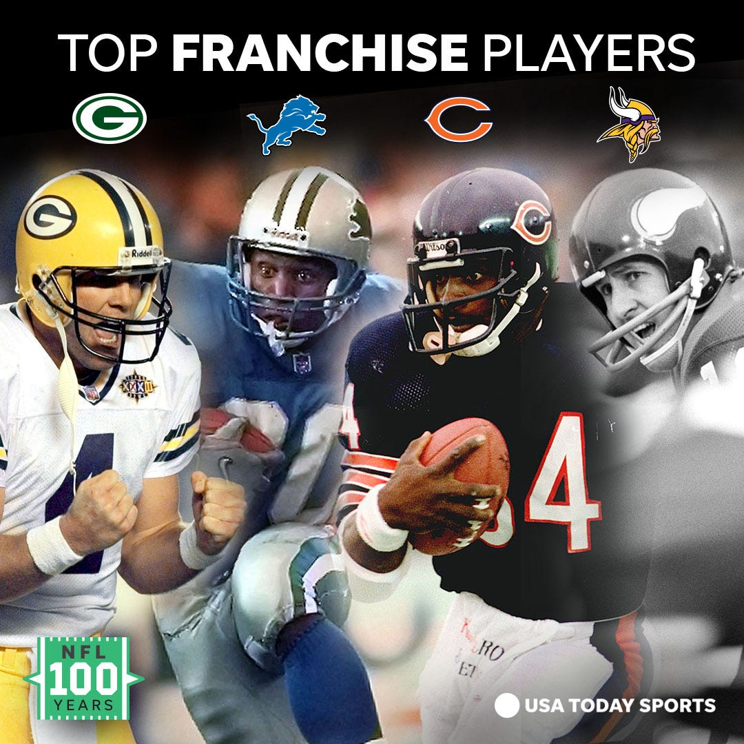 NFL 100 The alltime greatest players for every NFL team