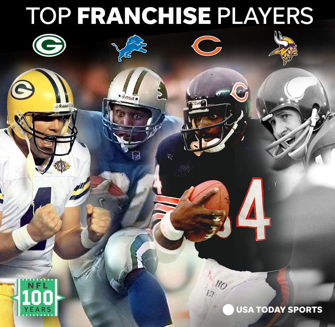 Nfl 100 The All Time Greatest Players For Every Nfl Team