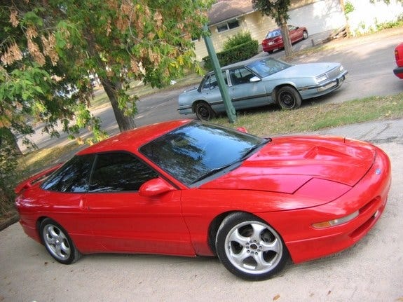 Ford Probe 1990 салон брошюра