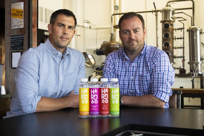 Pat McQuillan and Evan Hughes of Central Standard Distillery will introduce Hard2O, an alcoholic flavored vodka water.
