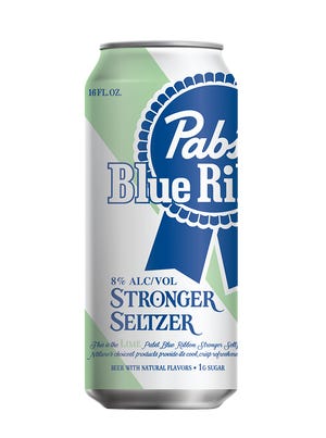 Pabst Blue Ribbon introduces Stronger Seltzer.
