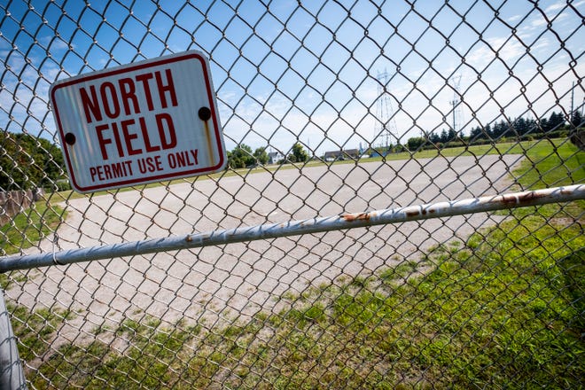 The north ball field at Morton Park in Marysville.