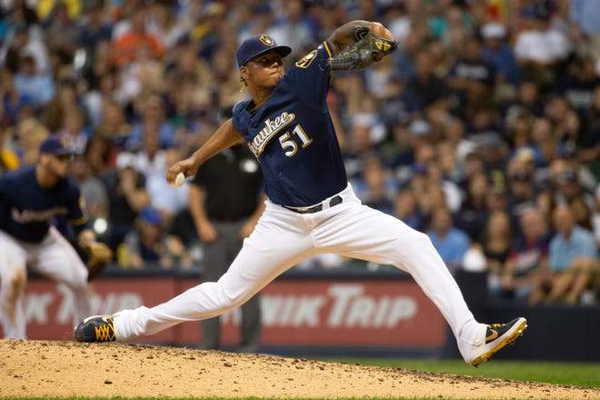 Freddy Peralta agreed to a five-year contract extension Wednesday.