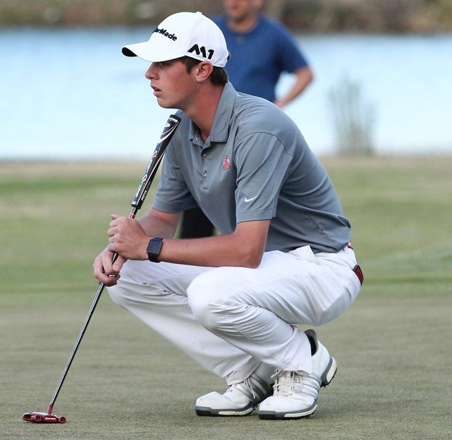 San Angeloan Jansen Smith, pictured during his final season at San Angelo Central in 2018, lost in the first round of match play at the 2019 U.S. Amateur golf tournament Wednesday. Smith is now a sophomore on the Texas Tech University team.