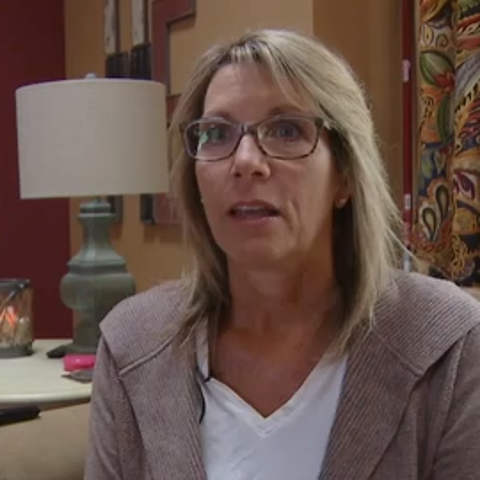 Tammy Lawrence-Daley, who was badly beaten while...