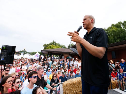 Senator Cory Booker, D-NJ announced he was running for president on Feb. 1, 2019.