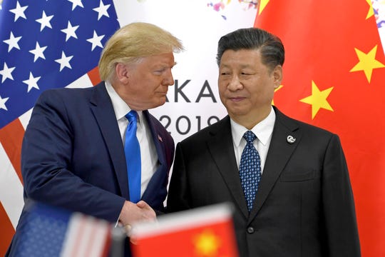 President Donald Trump and Chinese President Xi Jinping in Osaka, Japan, on June 29, 2019.