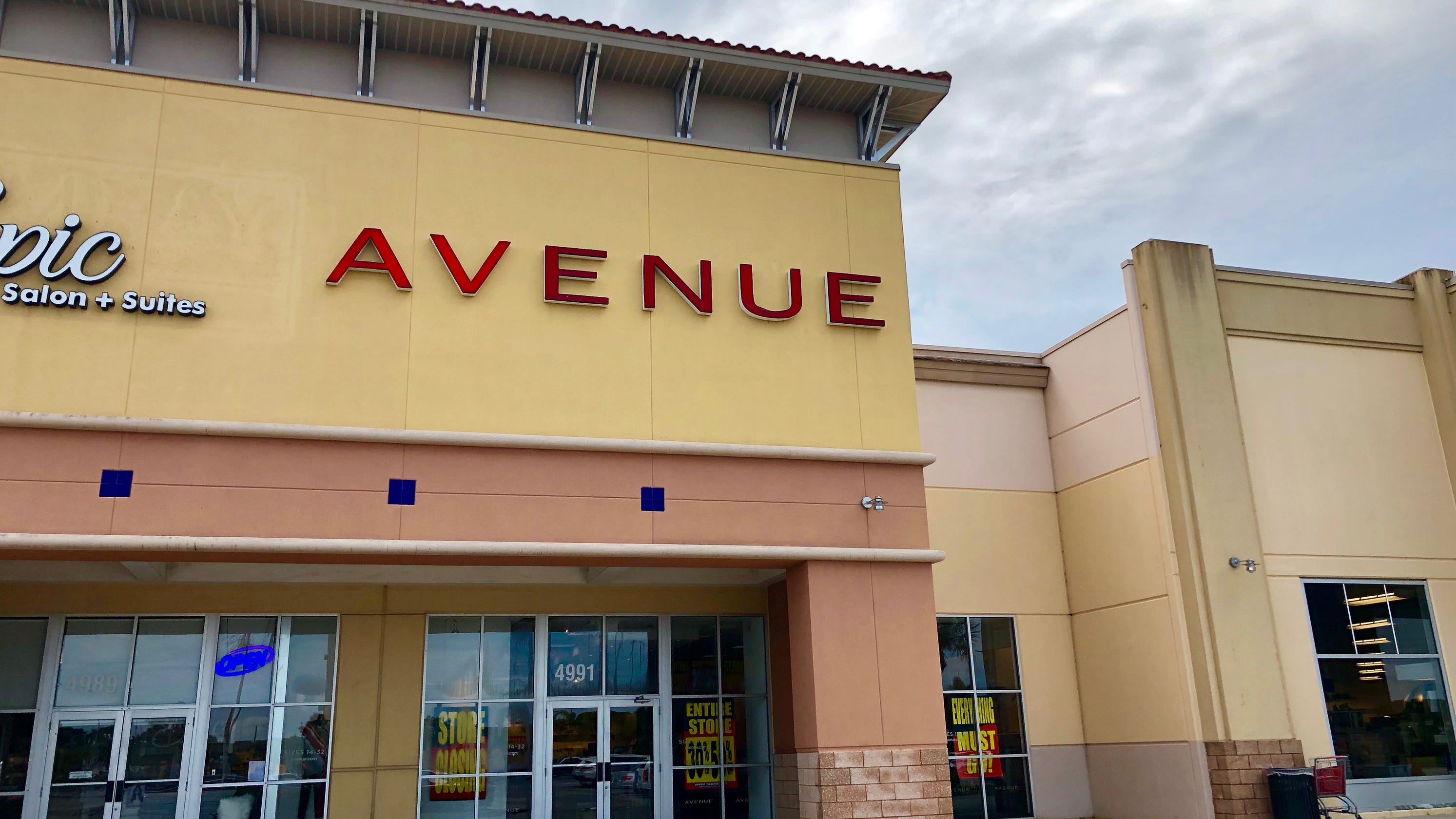 Avenue store closings 2019: 222 stores slated to close