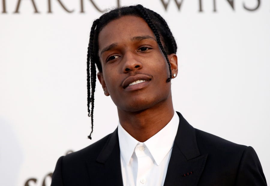 Rapper A$AP Rocky attends the Cinema Against AIDS amfAR gala 2017 held at the Hotel du Cap, Eden Roc in Cap d'Antibes, France.