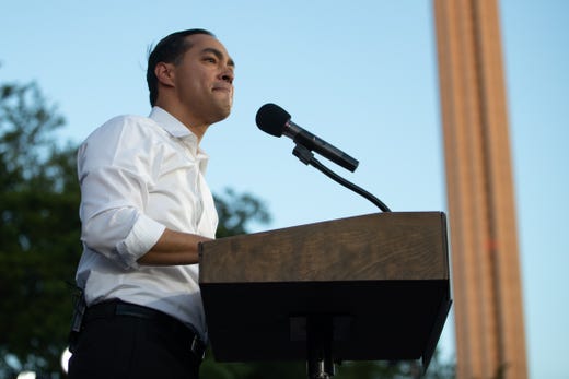 Julian Castro, former U.S. Department of Housing and Urban Development Secretary and San Antonio Mayor, announced he was running for president on Jan. 12, 2019.