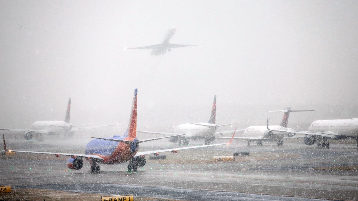 If a storm causes cancellations and delays one night, dispatchers may move an empty plane to its next destination so it's ready to help pick up the slack the following day.