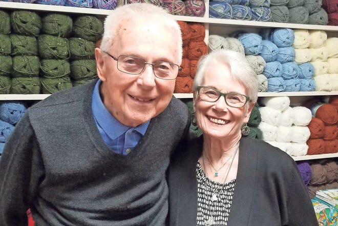 Phil and Ann Hughes opened their Ann's By Design shop in 2015. It offers 65 different types of yarns.