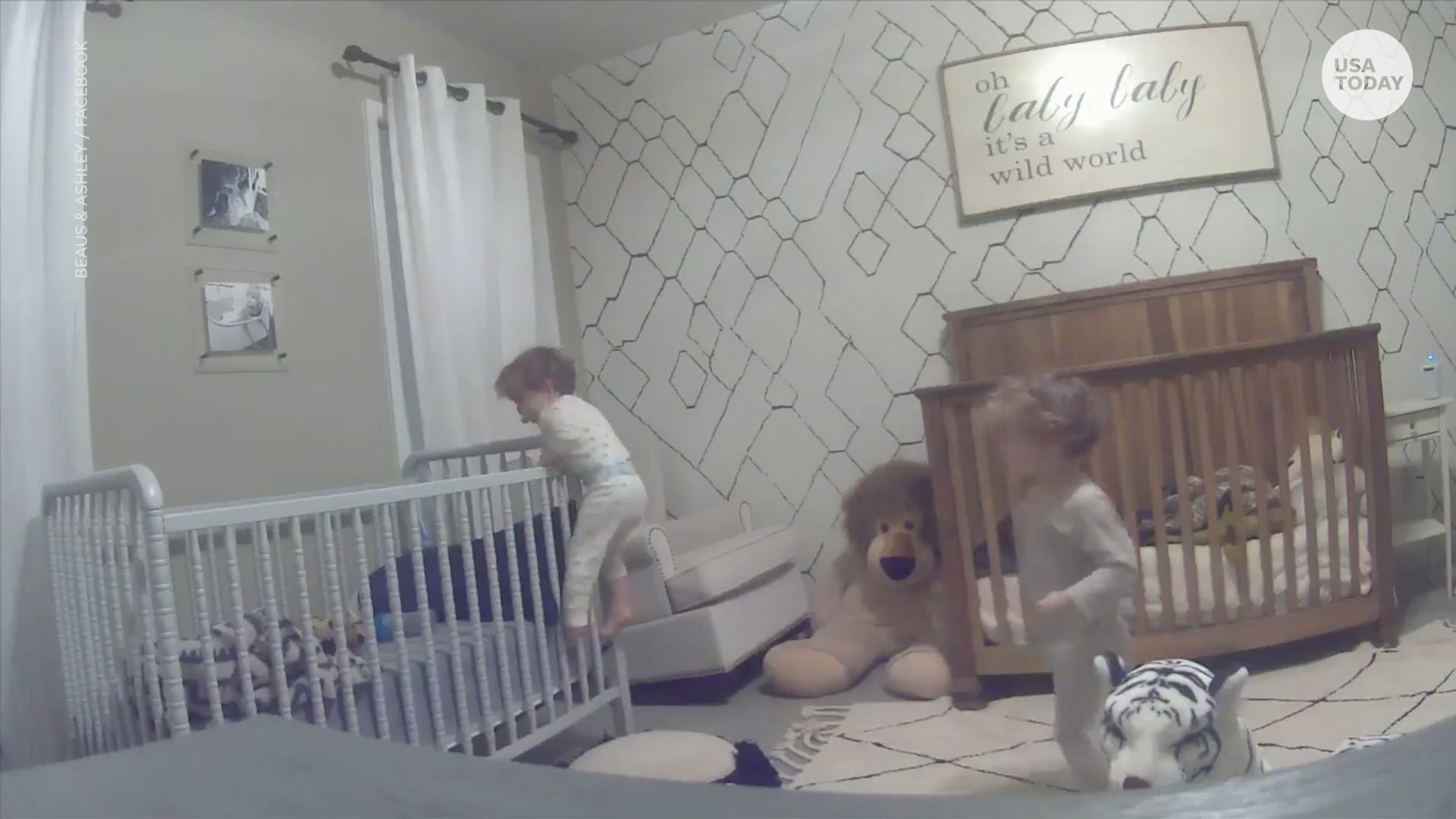 baby escaping crib