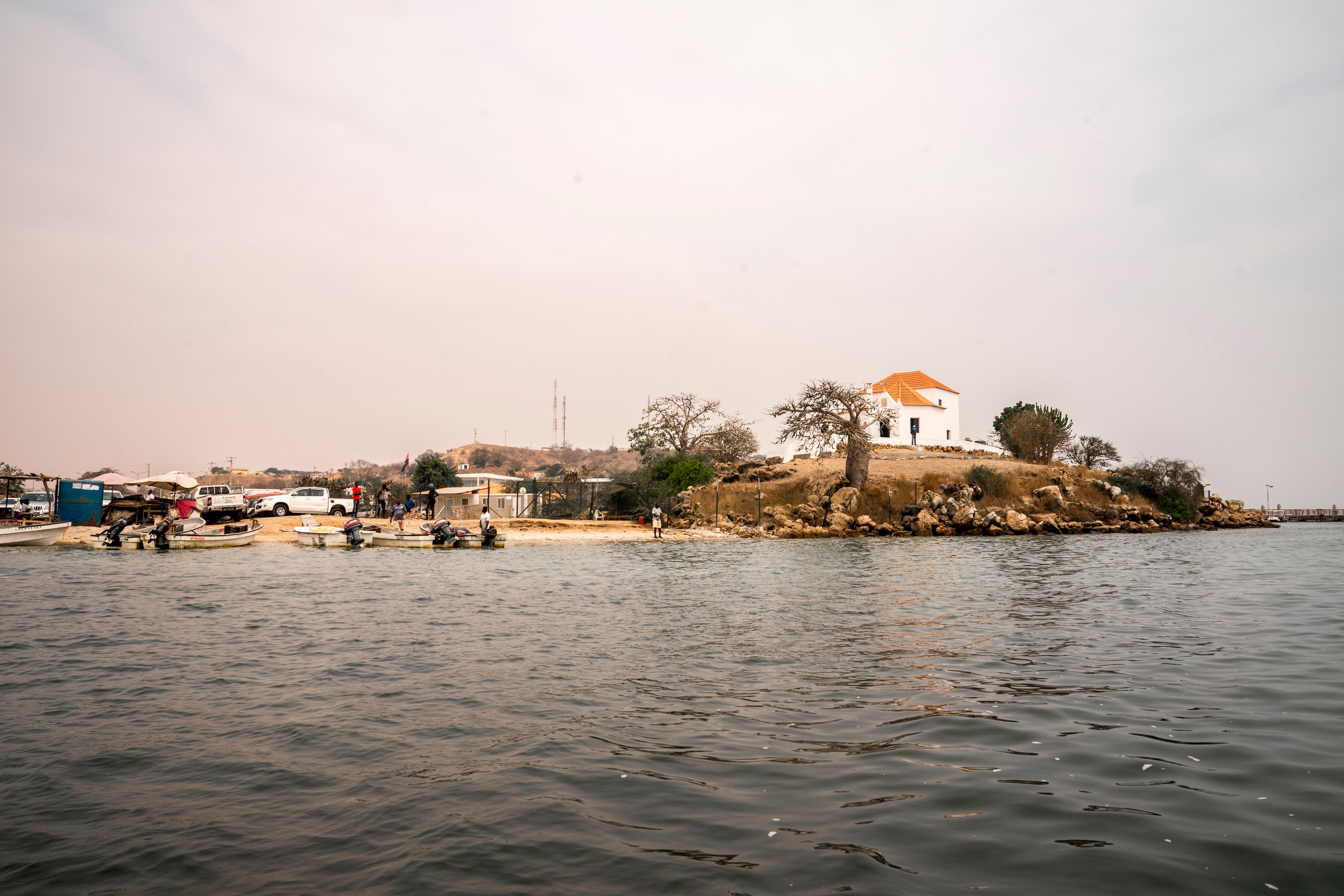 When the enslaved were marched from their homes, this was one of the slave trading halls where they were held until they could be transported into boats that sailed to the New World.