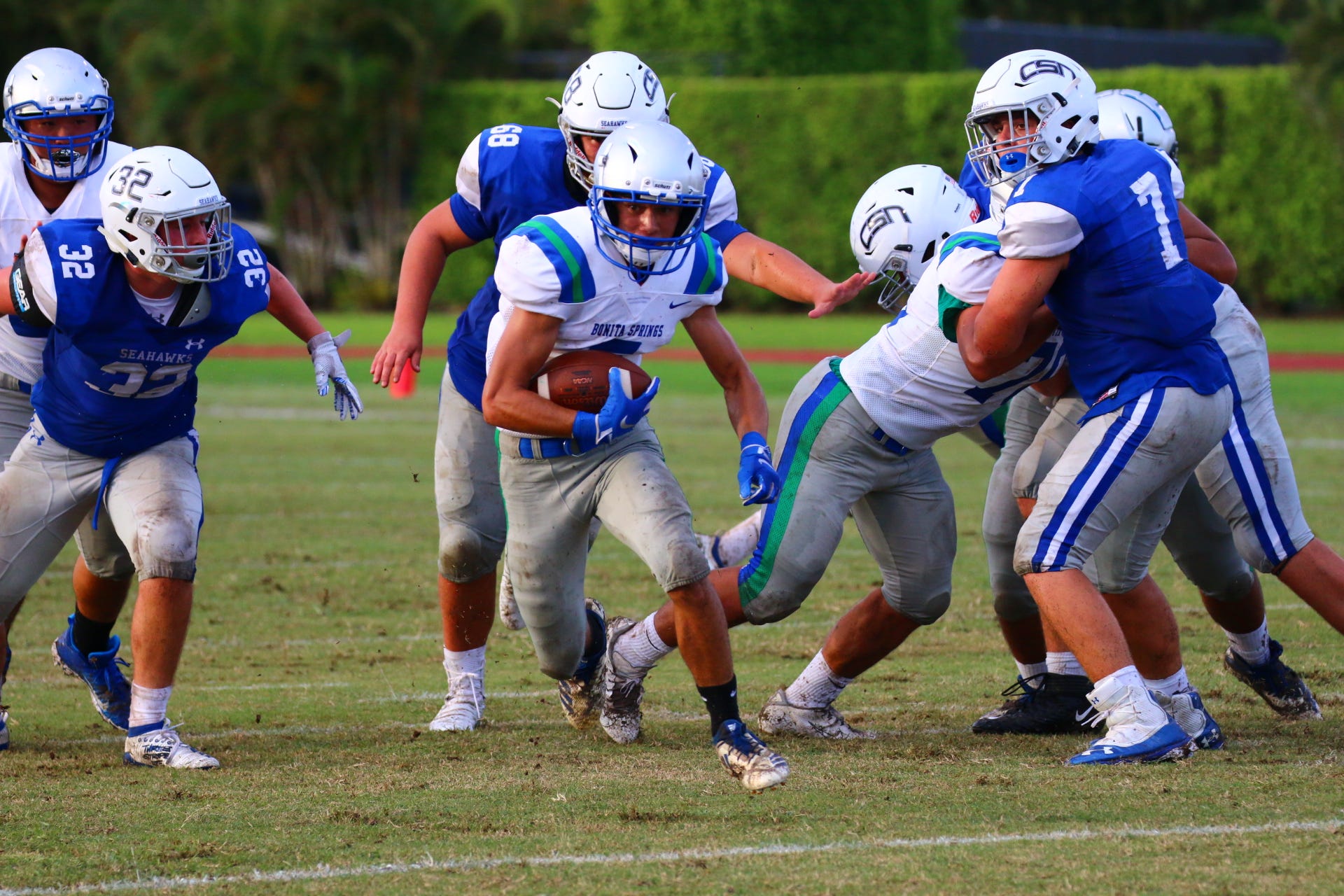 Bull Sharks Embrace Challenge Of Playing Varsity Football