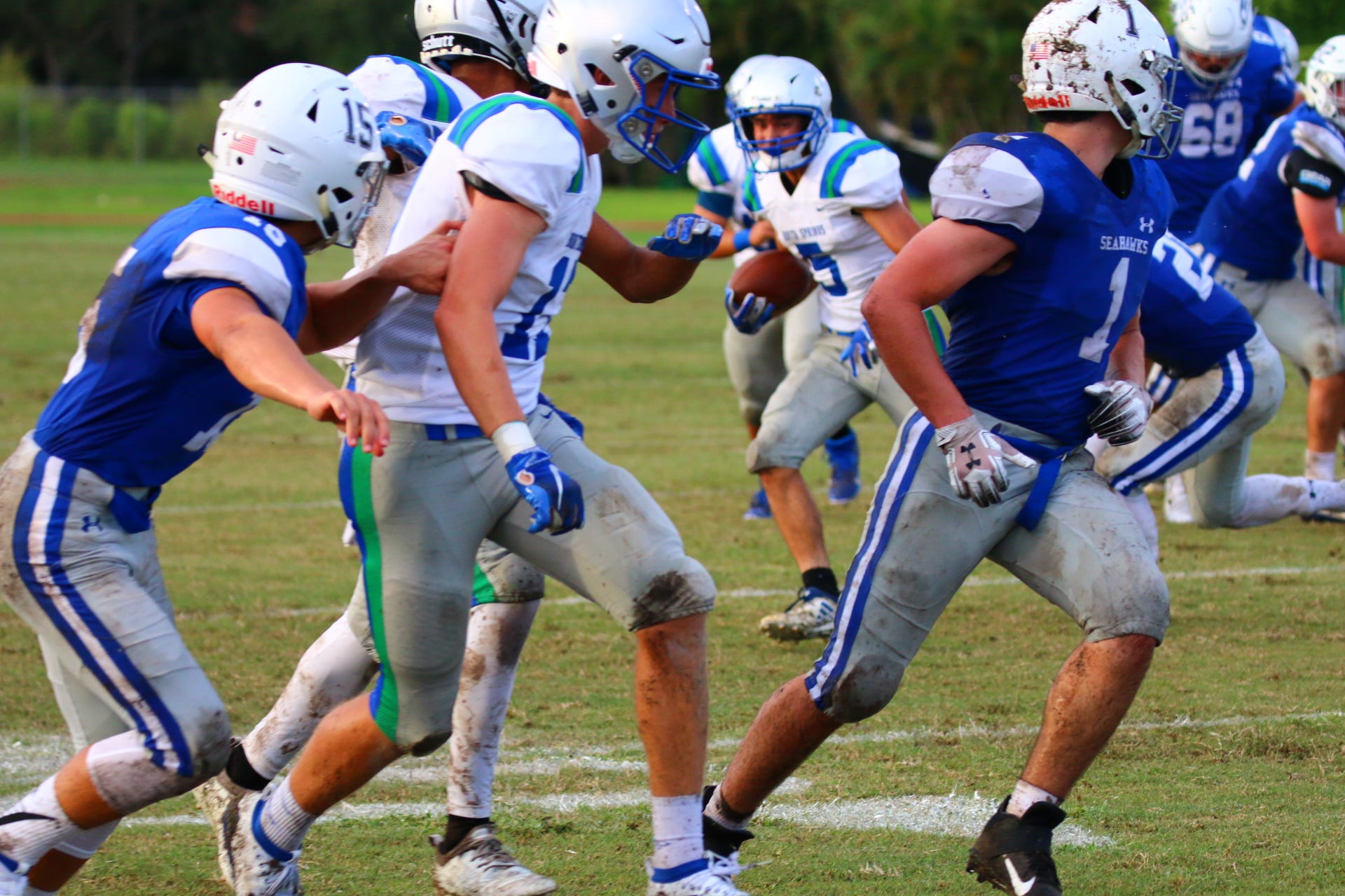 Bull Sharks Embrace Challenge Of Playing Varsity Football