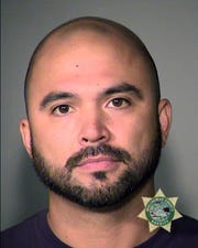 This booking photo provided by the Multnomah County Sheriff's Office shows Patriot Prayer leader Joey Gibson on Friday, Aug. 16, 2019. Authorities arrested Gibson, the leader of the right-wing group, on the eve of a far-right rally that's expected to draw people from around the U.S. to Portland, Ore., on Saturday, Aug. 17 prompting Gibson to urge his followers to "show up one hundred-fold" in response.