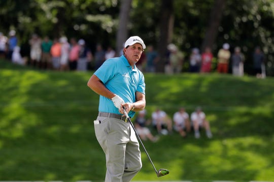 Phil Mickelson Late For Bmw Championship After Lightning