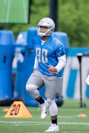 Lions defensive end Trey Flowers hasn't appeared in a preseason game yet.