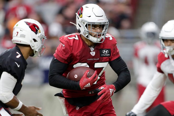A hand injury will keep Arizona Cardinals wide receiver Hakeem Butler (17) out of the rest of the preseason, and could send him to injured reserve to start the season.
