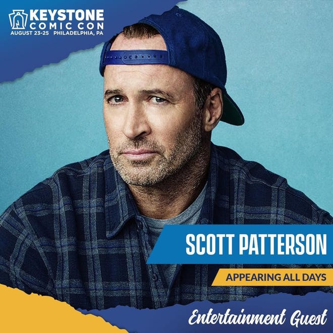 Scott Patterson will appear all three days of Keystone Comic Con.