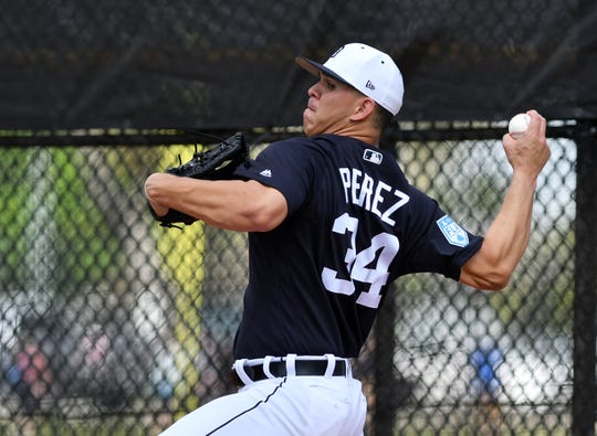 Tigers prospect Franklin Perez has pitched 27 innings over nine starts the past two seasons.